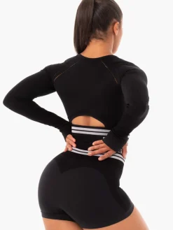 Women Ryderwear Freetye eae ong eeve Crop