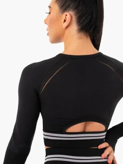 Women Ryderwear Freetye eae ong eeve Crop