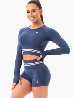 Women Ryderwear Freetye eae ong eeve Crop