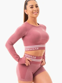 Women Ryderwear Freetye eae ong eeve Crop