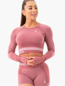 Women Ryderwear Freetye eae ong eeve Crop