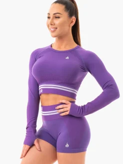 Women Ryderwear Freetye eae ong eeve Crop