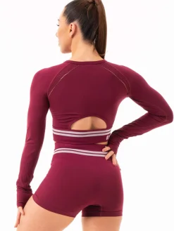 Women Ryderwear Freetye eae ong eeve Crop