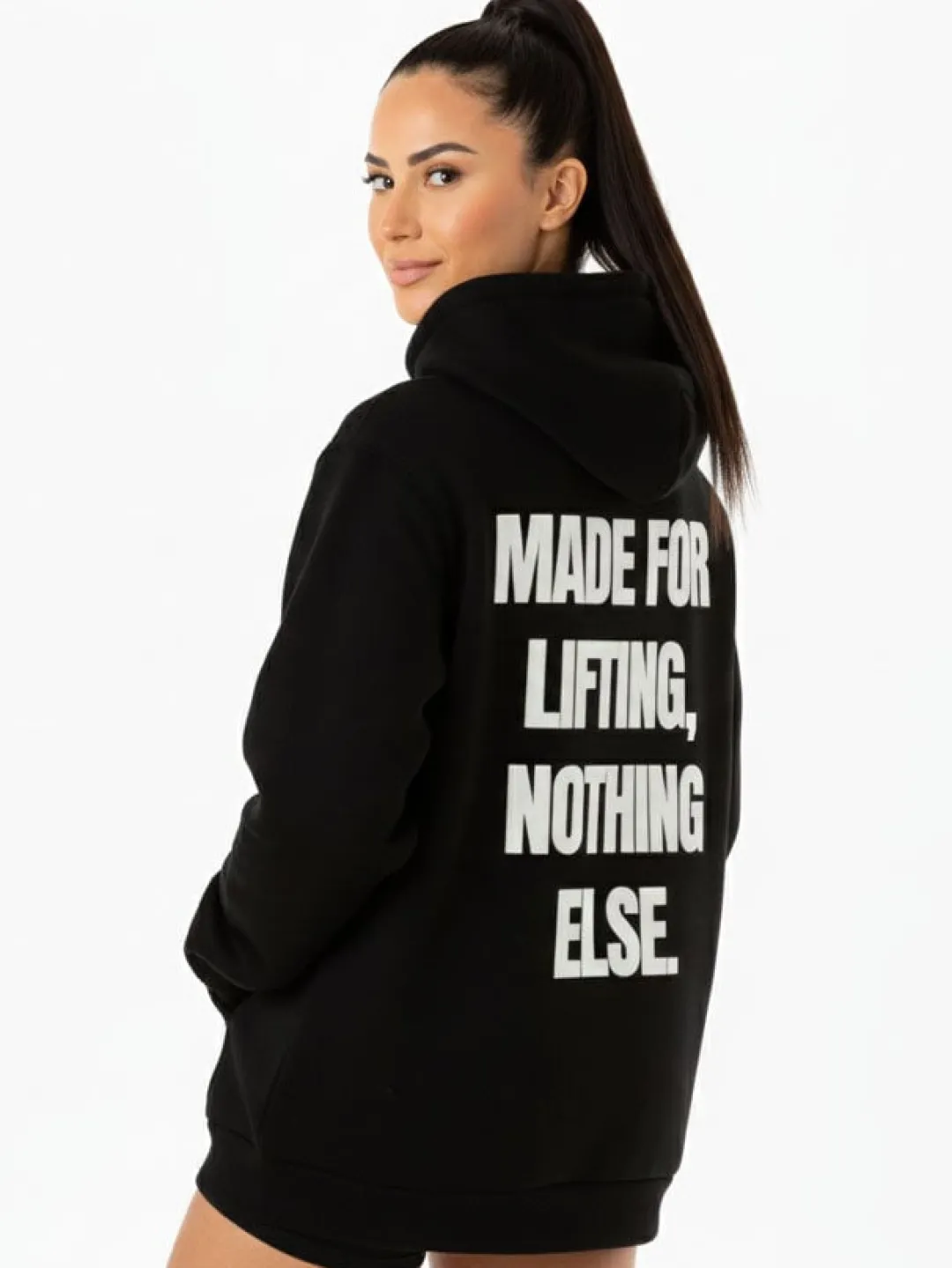 Women Ryderwear ifting Ony Puover Hoodie