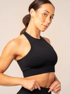 Women Ryderwear ift eae High Neck port Bra