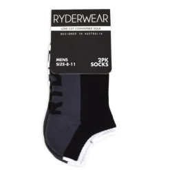 Women Ryderwear Mens Socks 2 Pack