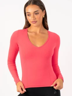 Women Ryderwear NKD Aign ong eeve Training Top