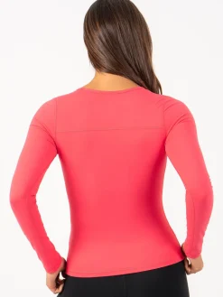 Women Ryderwear NKD Aign ong eeve Training Top