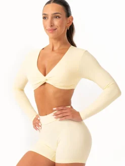 Women Ryderwear NKD Knot ong eeve Top