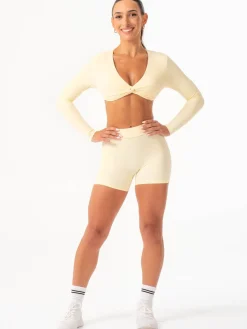Women Ryderwear NKD Knot ong eeve Top
