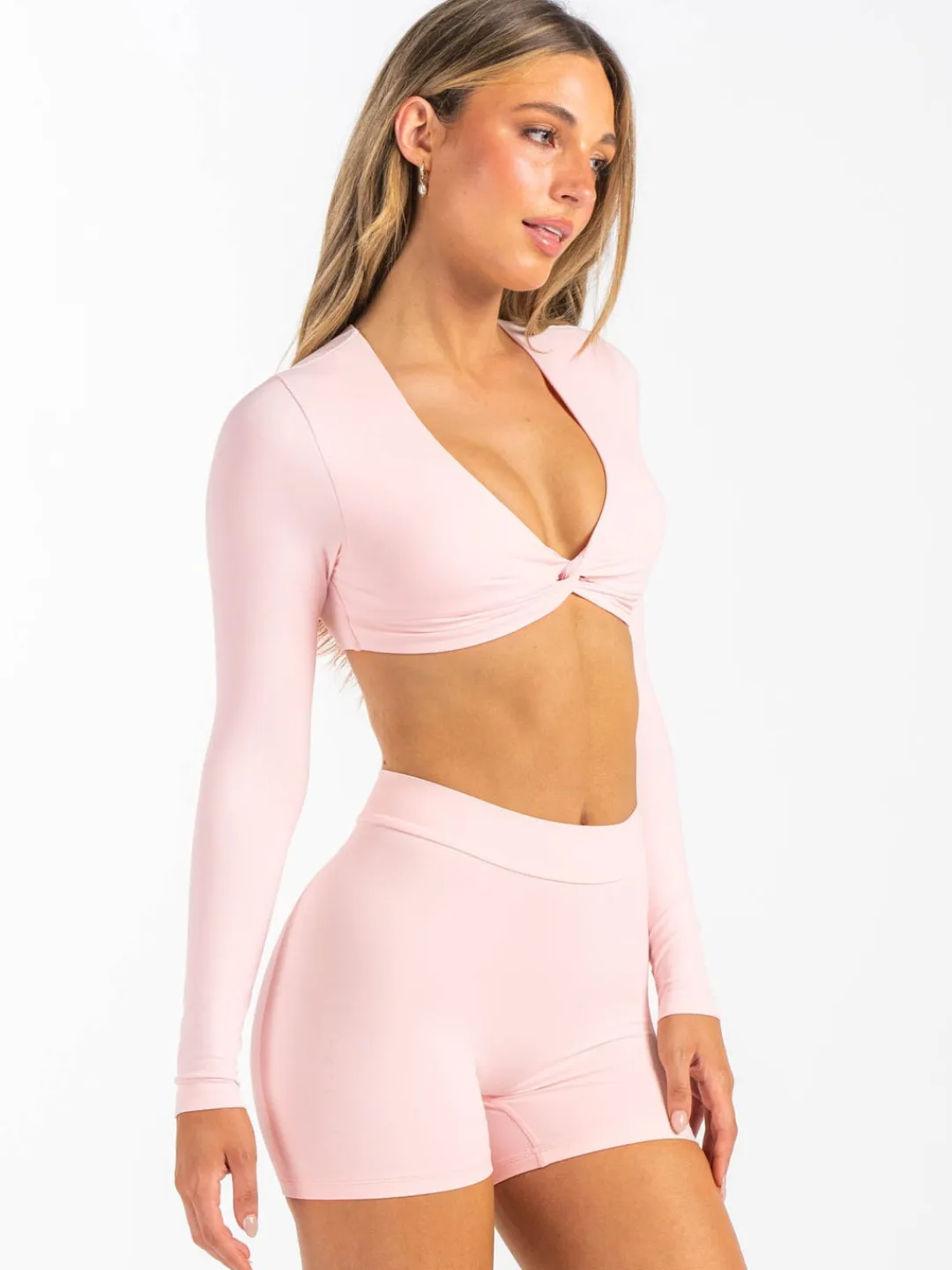 Women Ryderwear NKD Knot ong eeve Top
