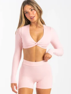 Women Ryderwear NKD Knot ong eeve Top