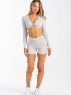 Women Ryderwear NKD Knot ong eeve Top