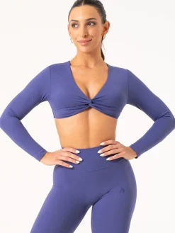 Women Ryderwear NKD Knot ong eeve Top