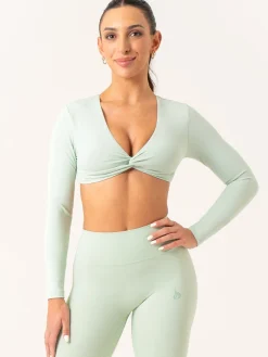 Women Ryderwear NKD Knot ong eeve Top