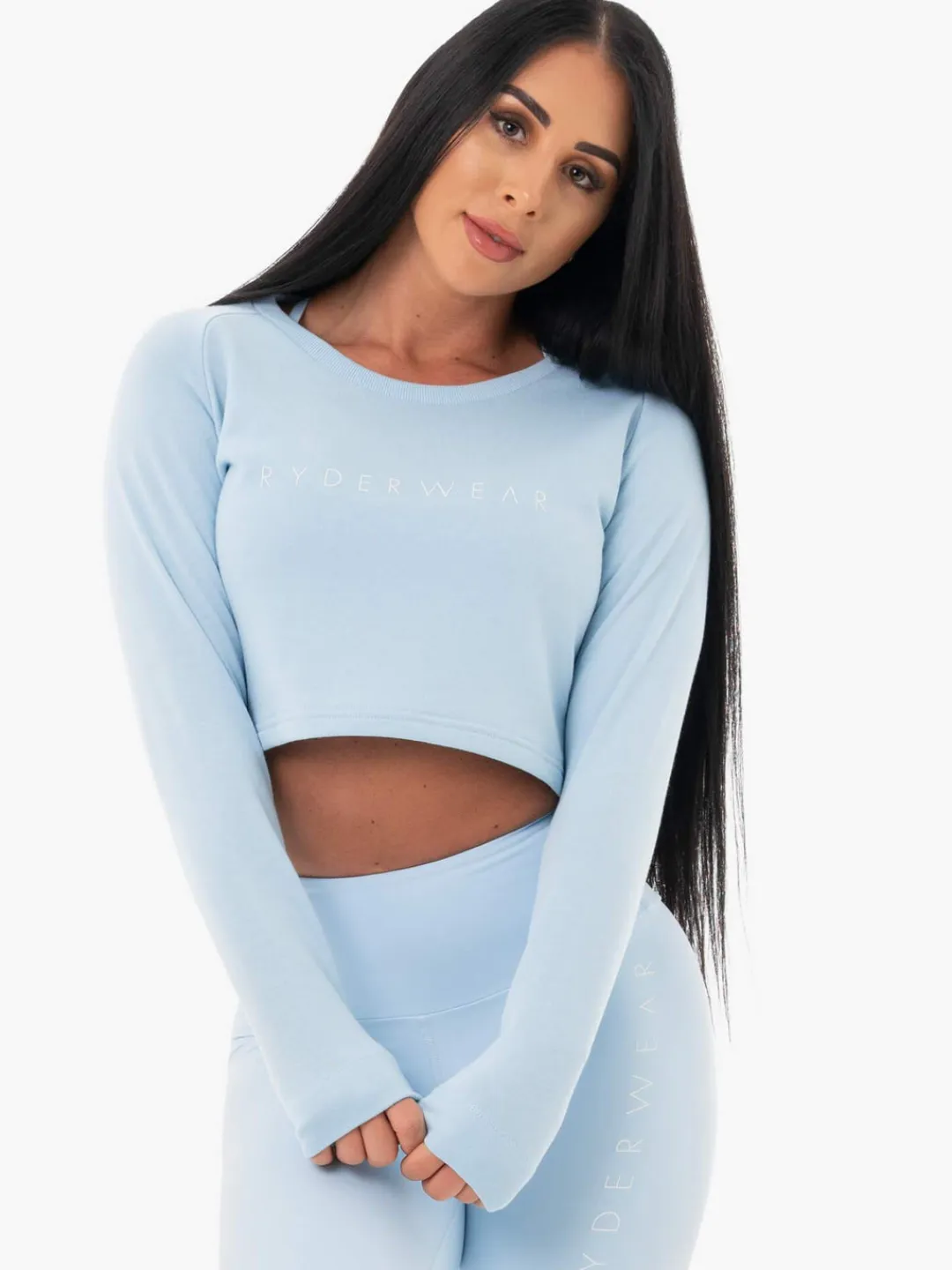 Women Ryderwear tape Cropped weater