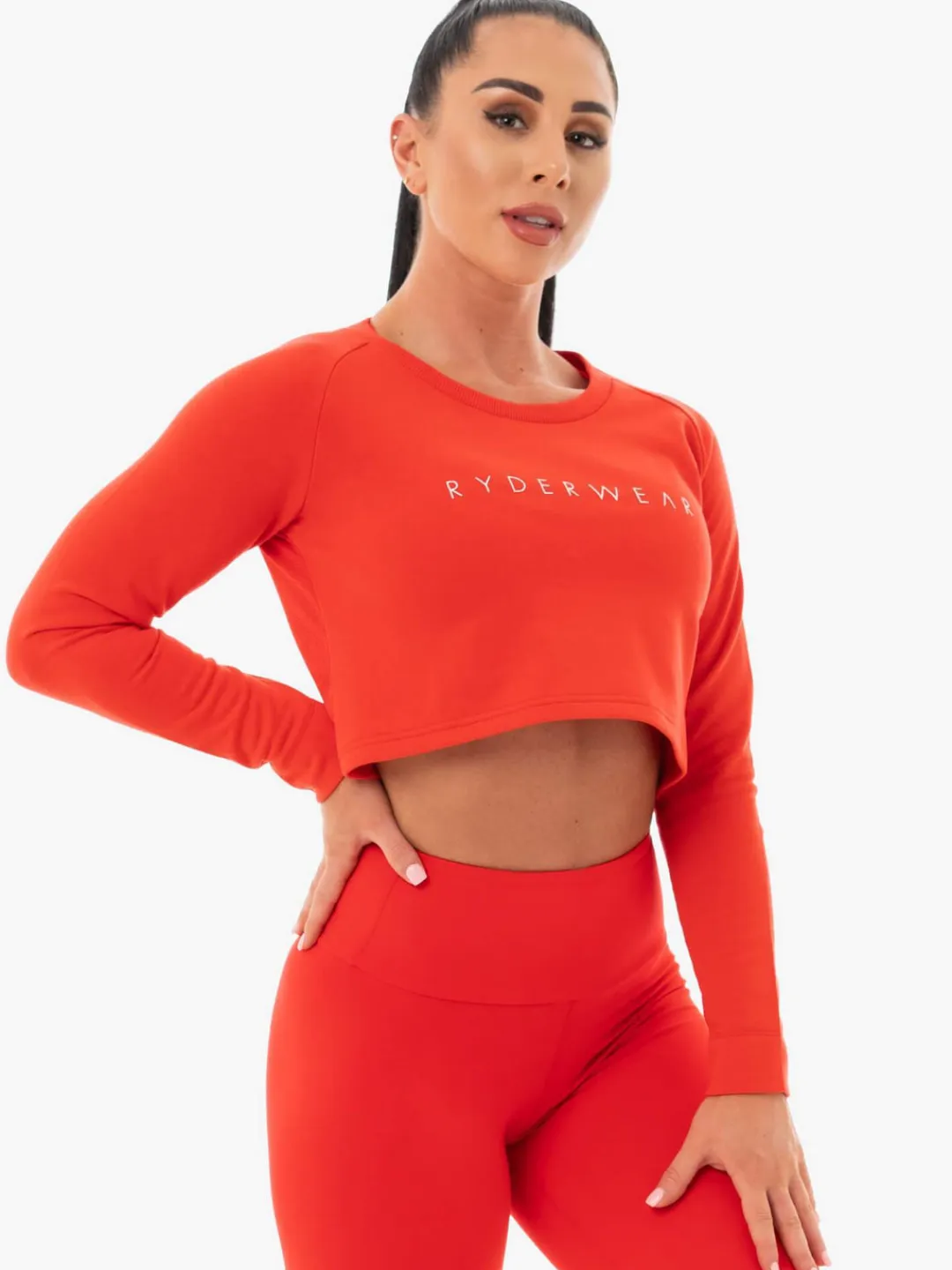 Women Ryderwear tape Cropped weater
