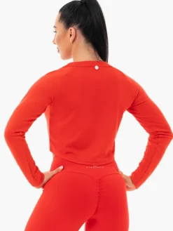 Women Ryderwear tape Cropped weater