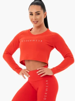 Women Ryderwear tape Cropped weater