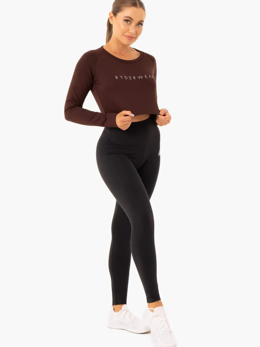 Women Ryderwear tape Cropped weater