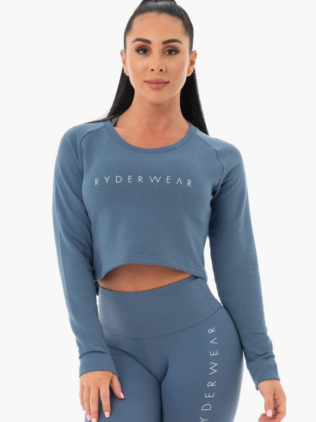 Women Ryderwear tape Cropped weater