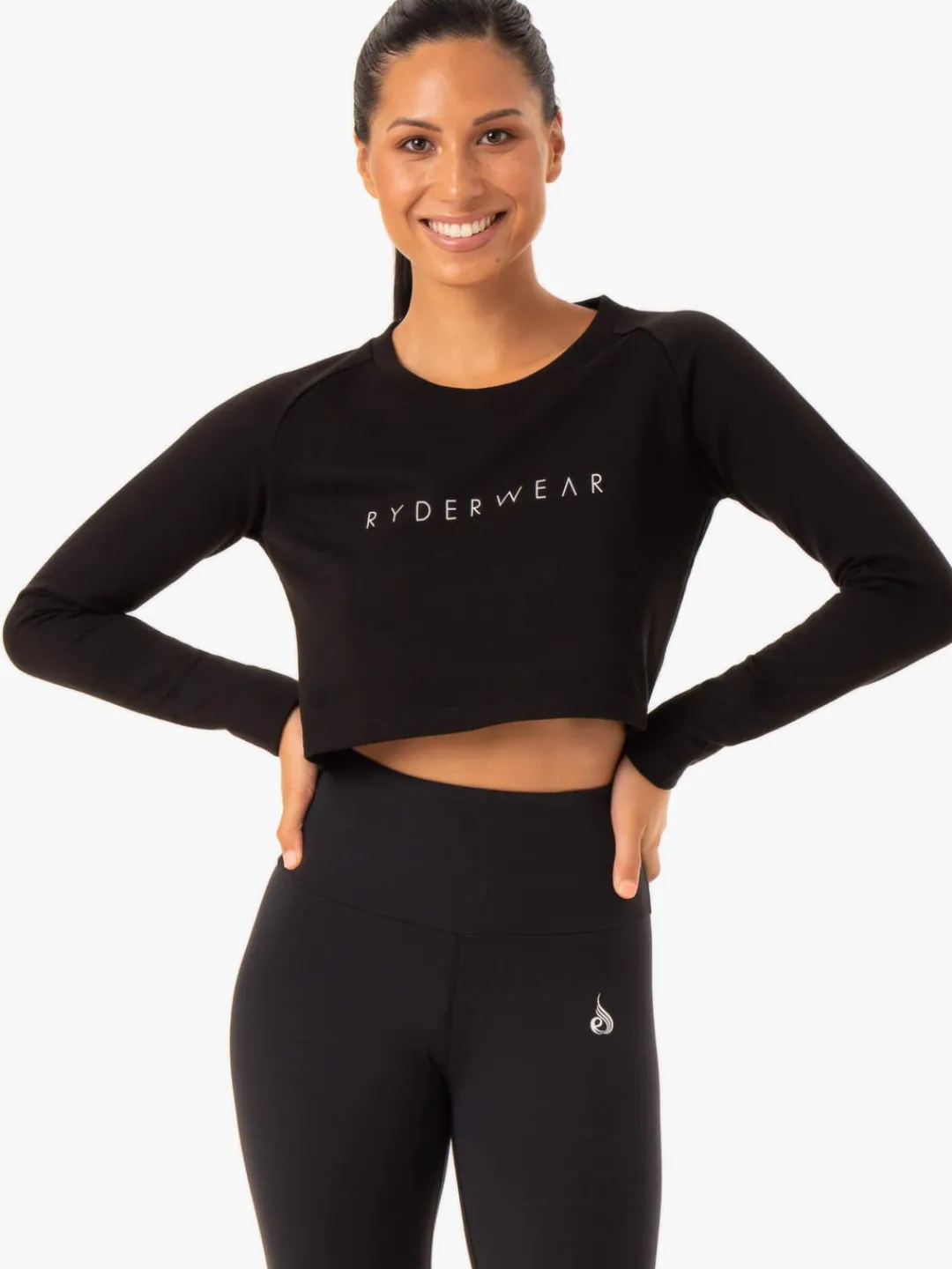 Women Ryderwear tape Cropped weater