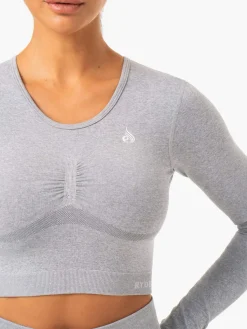 Women Ryderwear tape eae ong eeve Top