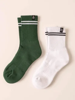 Women Ryderwear Stripe Crew Socks