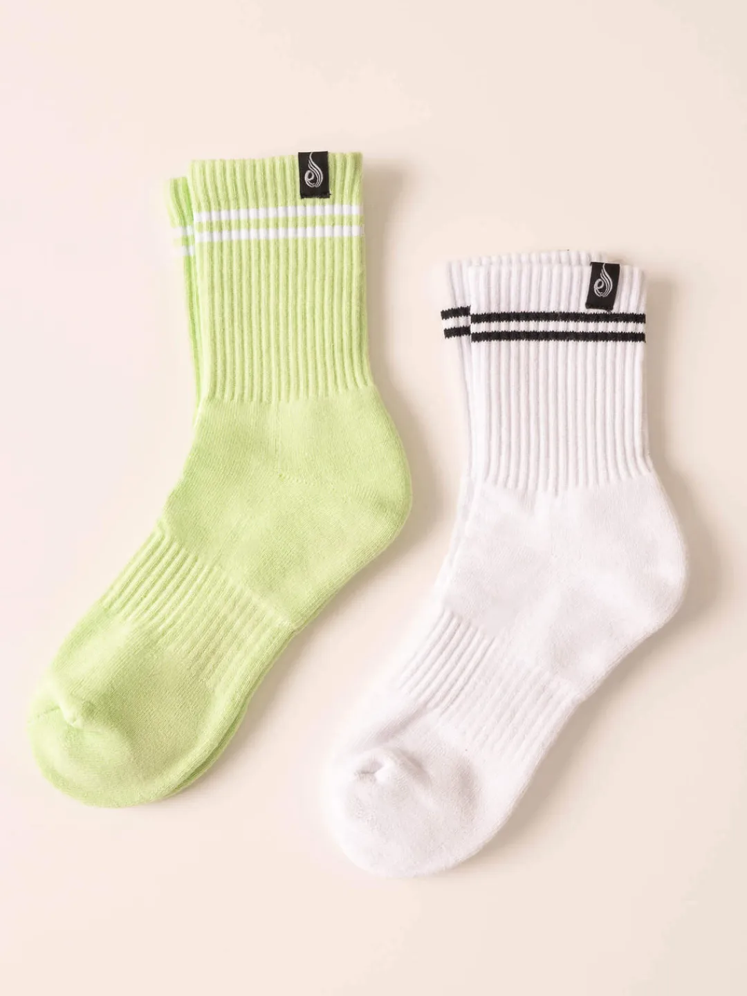 Women Ryderwear Stripe Crew Socks