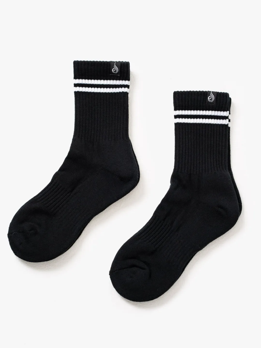 Women Ryderwear Stripe Crew Socks 2 Pack