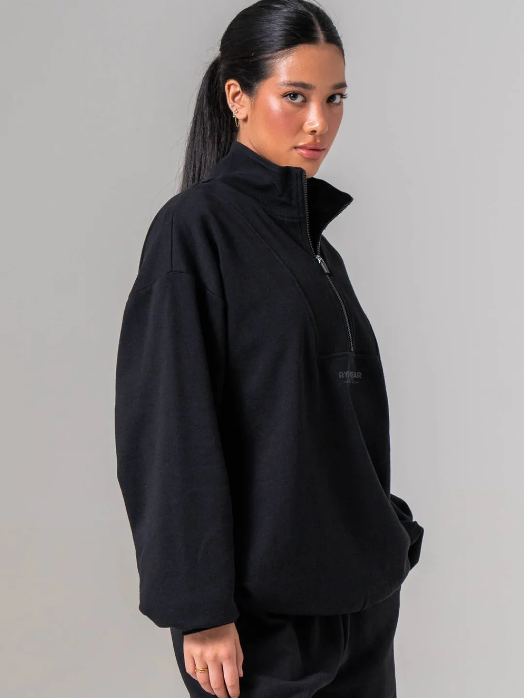 Women Ryderwear Uniex Feece Haf Zip