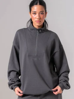 Women Ryderwear Uniex Feece Haf Zip