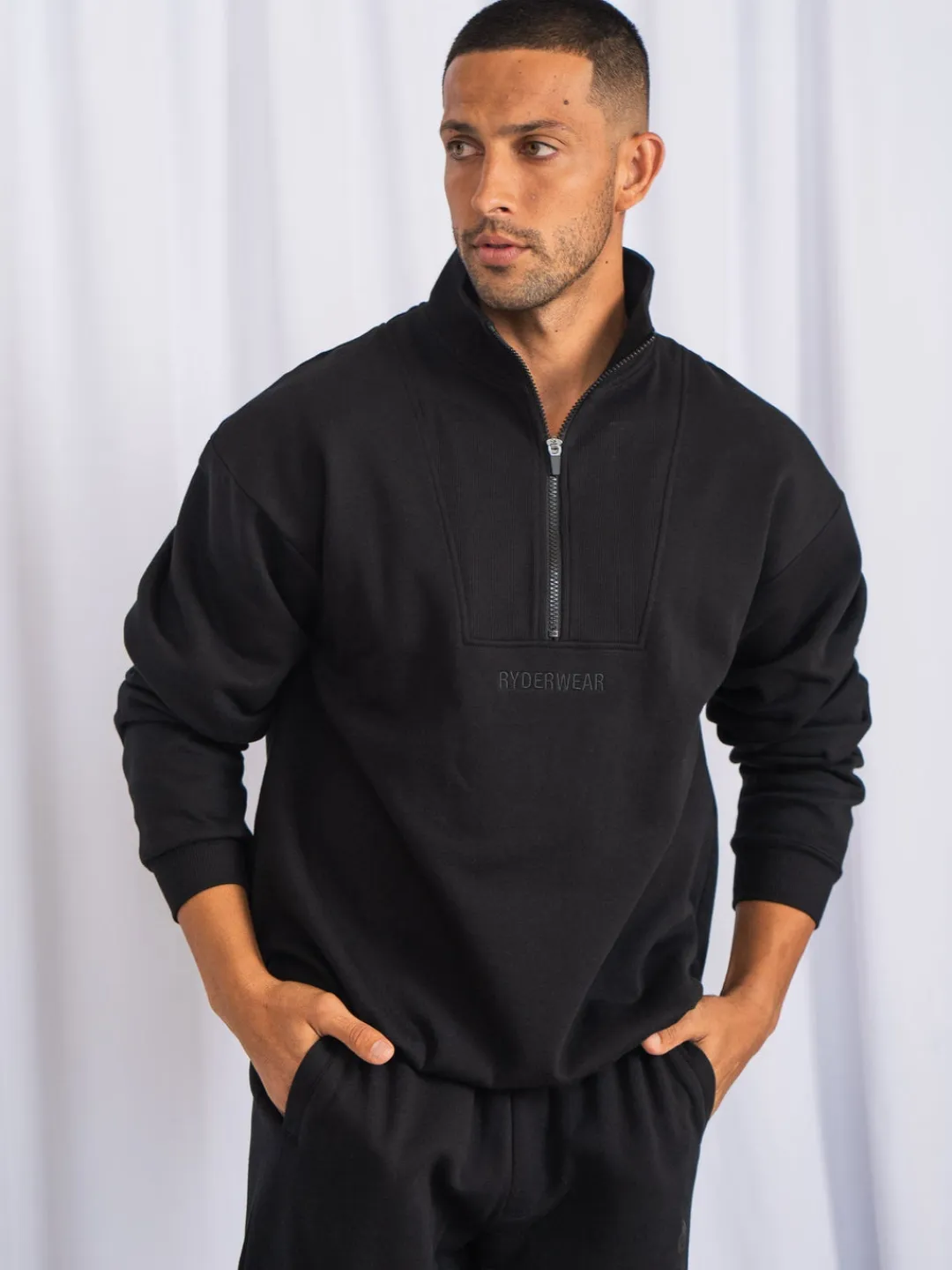 Ryderwear Unisex Half Zip Jumper
