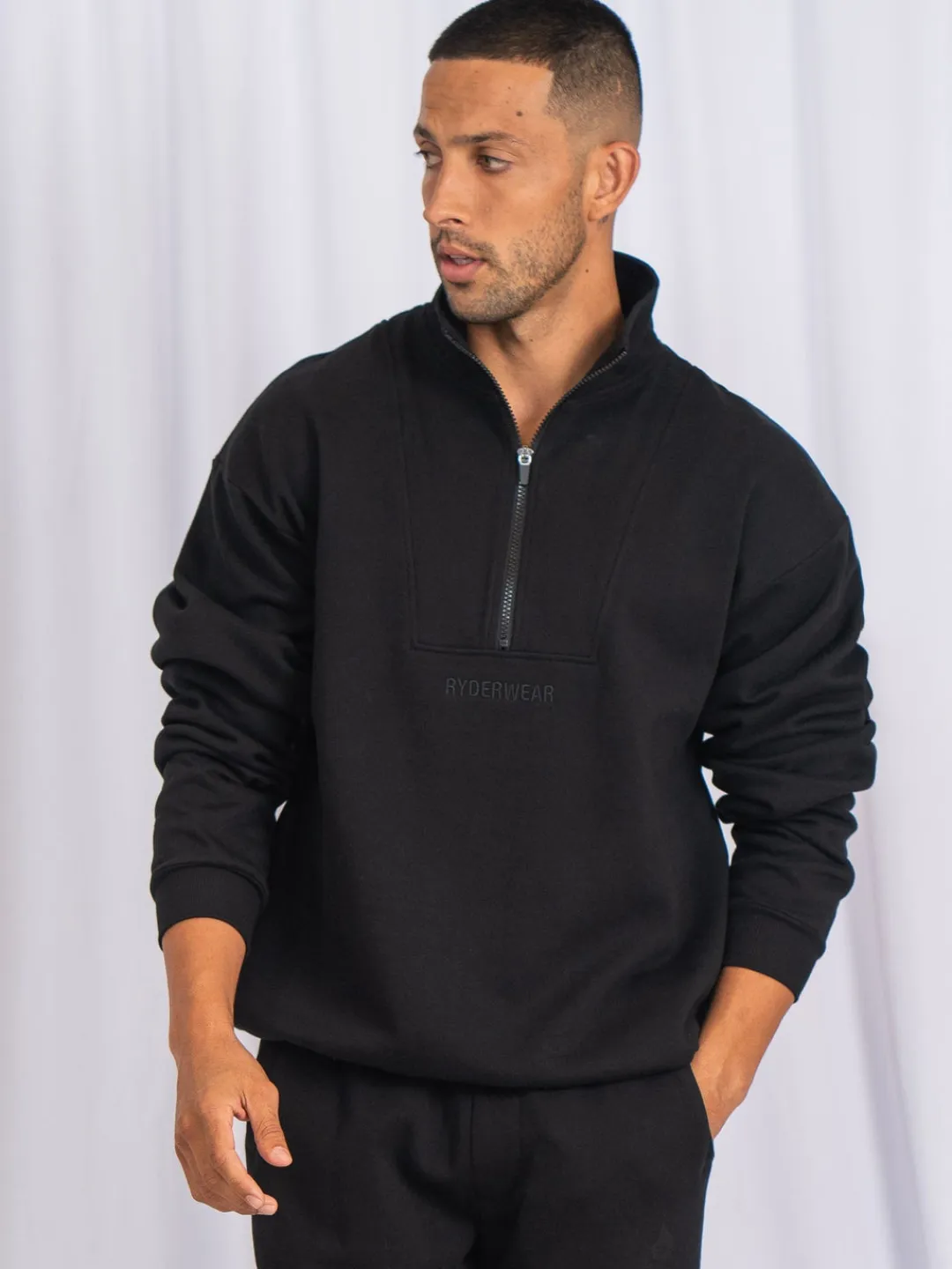 Ryderwear Unisex Half Zip Jumper