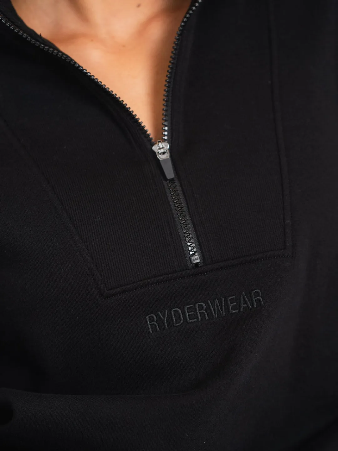 Women Ryderwear Unisex Half Zip Jumper